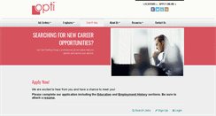 Desktop Screenshot of jobs.optistaffing.com
