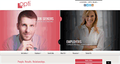 Desktop Screenshot of optistaffing.com